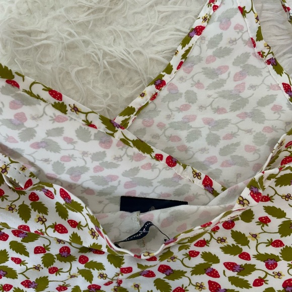 Brandy Melville strawberry amara top - Picture 4 of 8